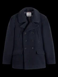 Wool Blend Peacoat
