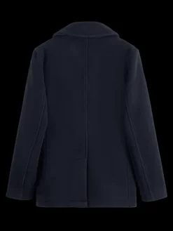 Wool Blend Peacoat