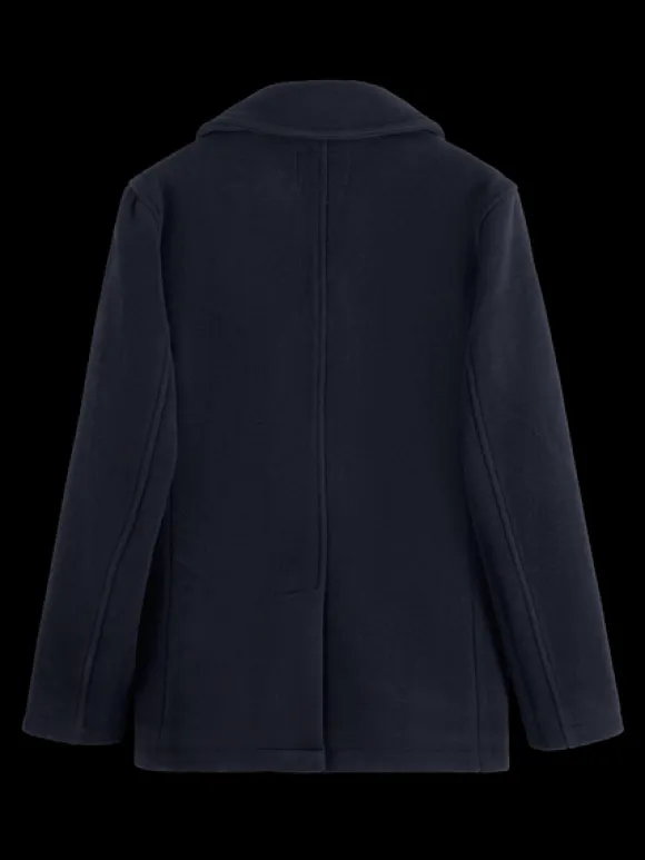 Wool Blend Peacoat