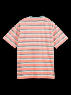 Yarn Dye Stripe Pocket T-Shirt